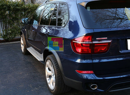 NON-SLIP SIDE STEPS FOR BMW X5 E70 2007-2013 ALUMINUM SILLS