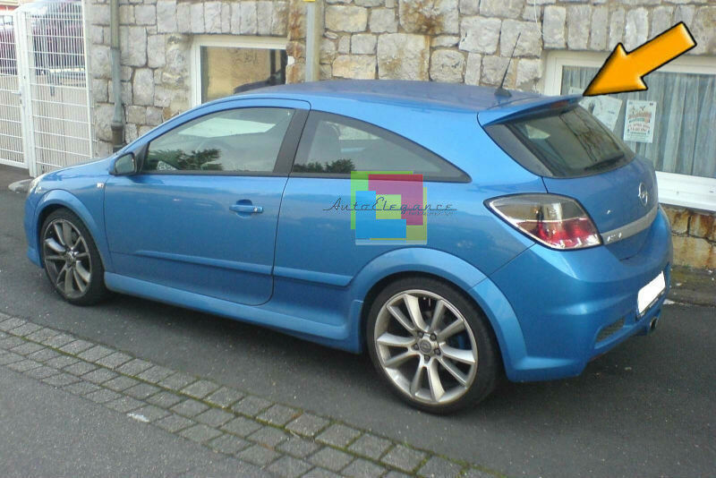 OPEL ASTRA H GTC 2005-2010 SPOILER POSTERIORE SUL TETTO LOOK OPC -.