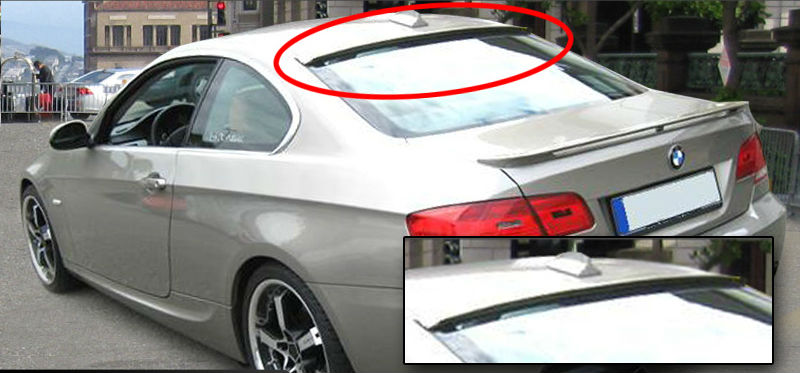SPOILER POSTERIORE SUL TETTO DESIGN M3 PER BMW SERIE 3 E92 COUPE 2006-2011 -.