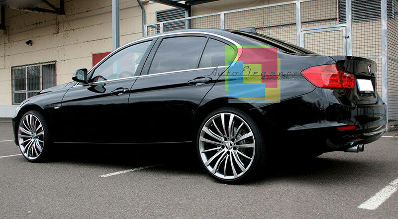 CORNICE FINESTRINI CROMATA BMW SERIE 3 F30 2011-2015 BERLINA MODANATURE ADESIVE AUTOELEGANCERICAMBI