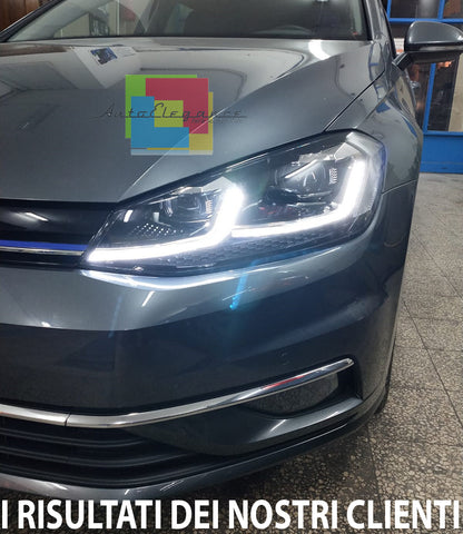 VW GOLF VII 7.5 2017+ LIFT FARI ANTERIORI GTI FANALI DIURNA LED FRECCIA DINAMICA