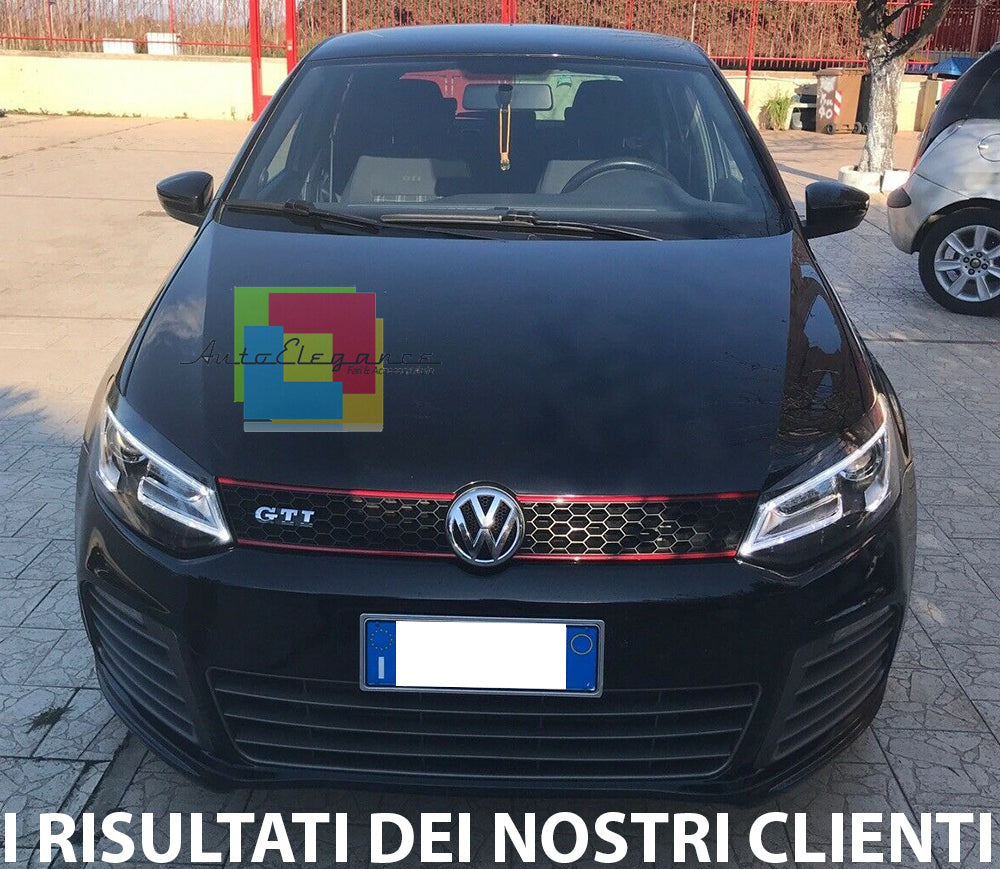 Coppia Fari FULL Led Volkswagen Polo 6R Luci di Posizione Drl Abbaglianti  Anabbaglianti Led
