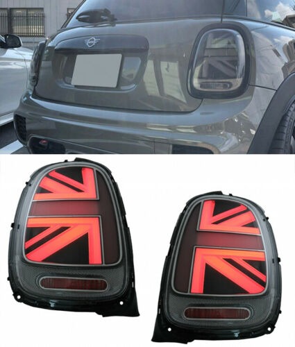 MINI ONE F55 F56 F57 2014-2018 LED REAR LIGHTS DYNAMIC INDICATOR JCW SILVER