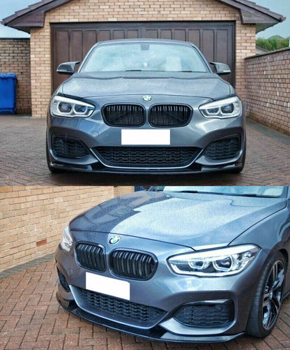 BMW SERIE 1 F20 F21 2015-2019 LIP SPOILER SOTTO PARAURTI ANTERIORE .- AUTOELEGANCERICAMBI