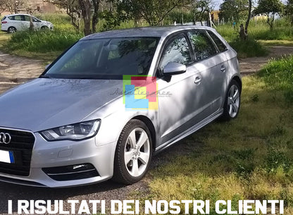 MINIGONNE LATERALI AUDI A3 8V SPORTBACK 2012+ SPOILER SOTTO PORTA SPORTIVO ABS -