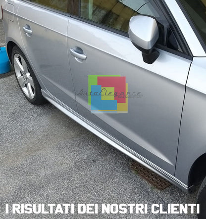 SIDE SKIRTS AUDI A3 8V SPORTBACK FROM 2012+ ABS DOOR SPOILER -