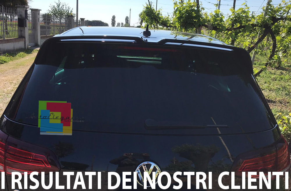 VW GOLF 7.5 2016-2020 SPOILER SUL TETTO POSTERIORE LOOK RLINE TUNING