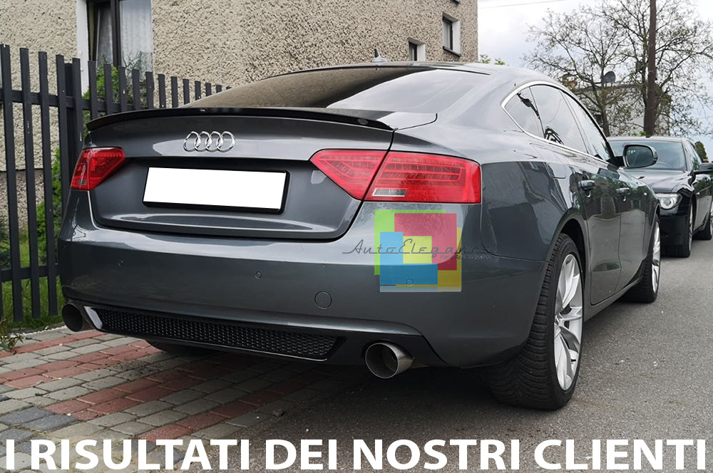 DIFFUSORE POSTERIORE AUDI A5 8T SPORTBACK 2012-2016 LIFT SOTTO PARAURTI