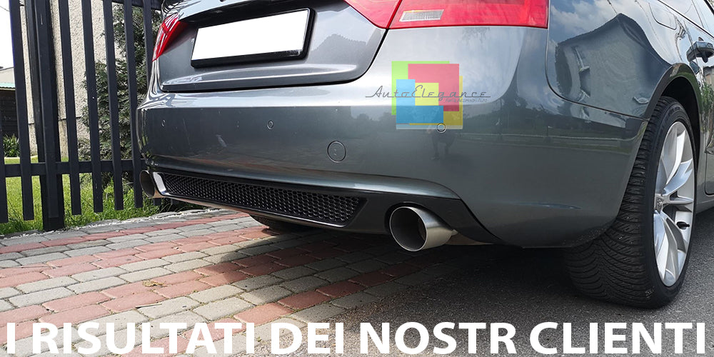 DIFFUSORE POSTERIORE AUDI A5 8T SPORTBACK 2012-2016 LIFT SOTTO PARAURTI