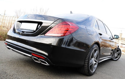 REAR BUMPER MERCEDES S CLASS W222 DESIGN S65 FROM 2013 ONWARDS 