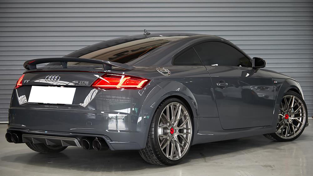 AUDI TT FV DAL 2015+ PARAURTI SLINE SOTTO PARAURTI SPORTIVO DIFFUSORE POSTERIORE AUTOELEGANCERICAMBI