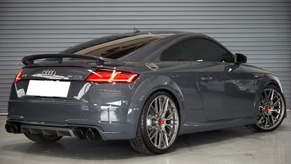 AUDI TT FV DAL 2015+ PARAURTI SLINE SOTTO PARAURTI SPORTIVO DIFFUSORE POSTERIORE AUTOELEGANCERICAMBI