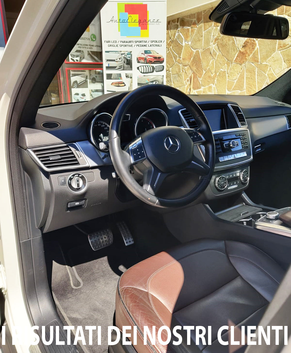 Mercedes ml w166 2011-2015 pedaliere cambio automatico