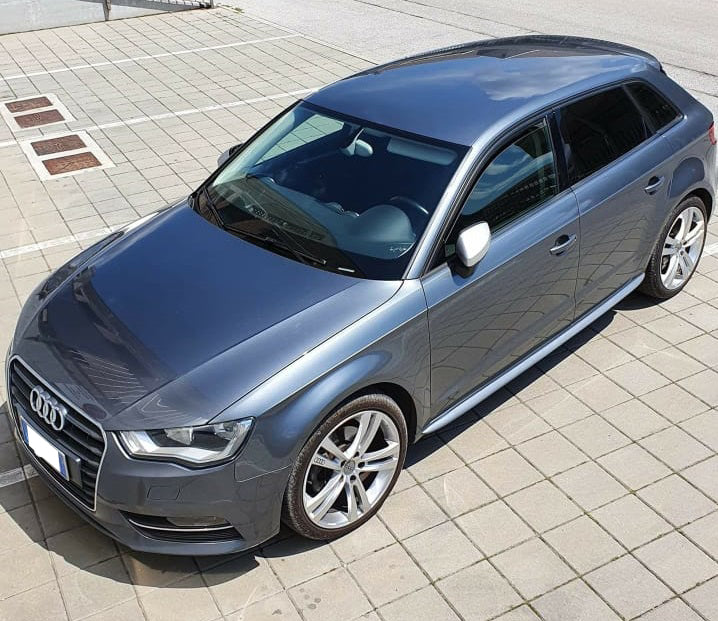 SIDE SKIRTS AUDI A3 8V 2012+ SEDAN SPORTBACK - DOOR SPOILER