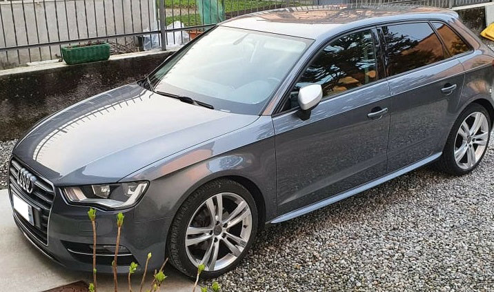 SIDE SKIRTS AUDI A3 8V 2012+ SEDAN SPORTBACK - DOOR SPOILER