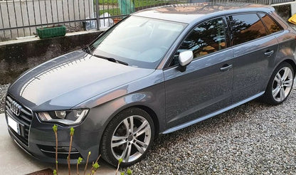 SIDE SKIRTS AUDI A3 8V 2012+ SEDAN SPORTBACK - DOOR SPOILER