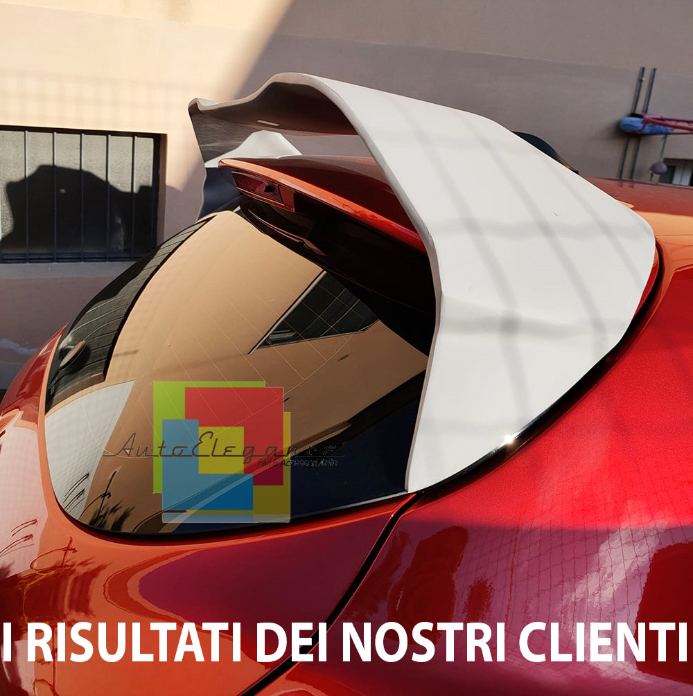 RENAULT CLIO 4 IV 2012-2019 SPOILER POSTERIORE SUL TETTO LOOK SPORTIVO RS