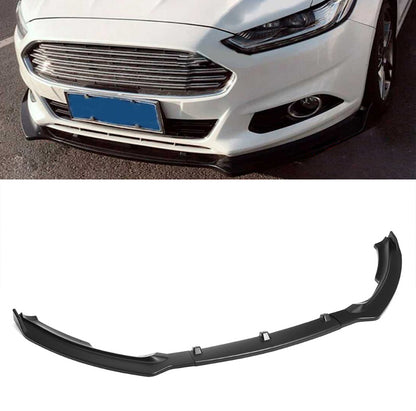 FORD MONDEO V 2015+ FRONT BUMPER SPLITTER SPOILER GLOSS BLACK RS