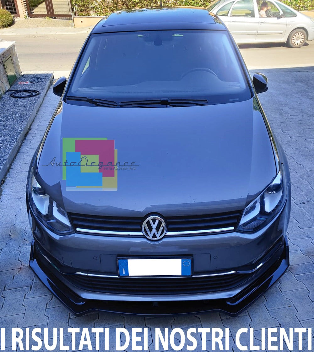 FRONT SPLITTER VW POLO 6R / 6C 2009-2017