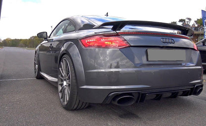 AUDI TT FV 2015- SPOILER POSTERIORE SUL COFANO LOOK TTS TTRS AUTOELEGANCERICAMBI