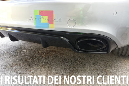 AUDI A5 COUPE 2007-2011 SPOILER DIFFUSORE RS5 POSTERIORE PER PARAURTI SLINE -1 AUTOELEGANCERICAMBI