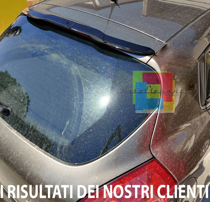 FIAT BRAVO II 2006-2016 SPOILER TETTO POSTERIORE AGGIUNTIVO ABS NERO LUCIDO