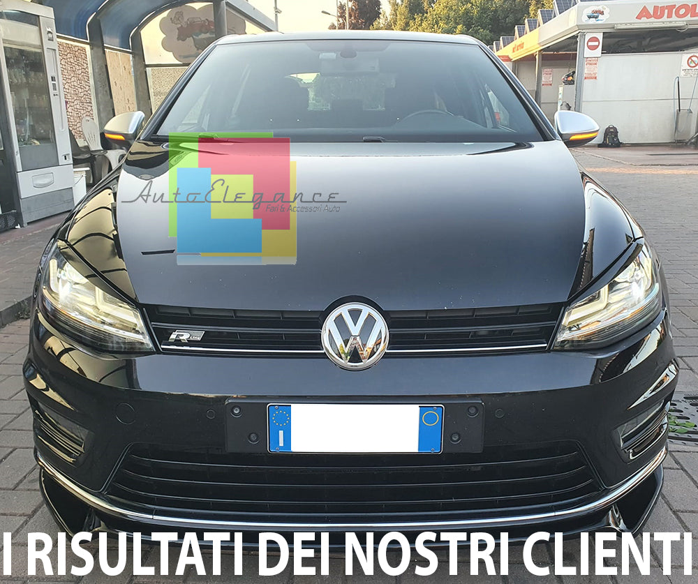 Calotte Specchietti Retrovisori Per VW Golf MK7 - Stile Carbonio
