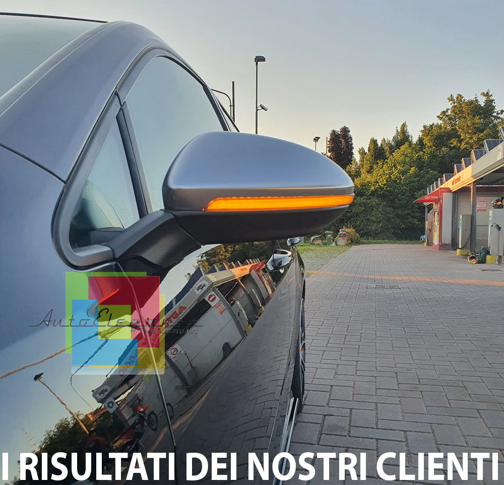CALOTTE SPECCHI SATINATE GTI R LINE COPERTURE SPECCHIETTI VW GOLF 7 2012+ AUTOELEGANCERICAMBI