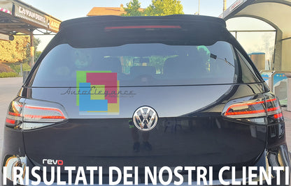 VW GOLF 7 VII DAL 2012-2019 FARI POSTERIORI FRECCIA LED DINAMICI NERI