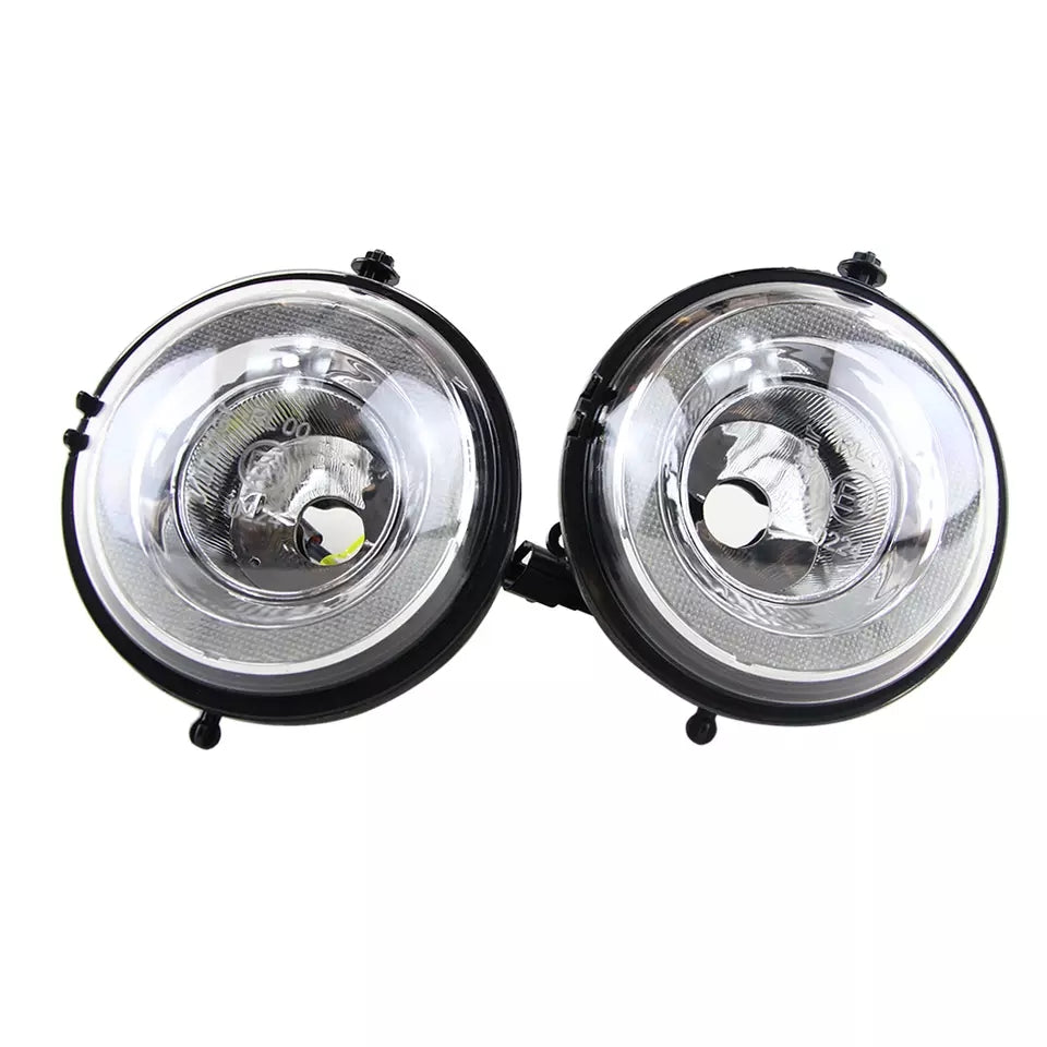 COPPIA FENDINEBBIA A LED ANGEL EYES MINI COOPER R55 / R56/ R58/ R59 / R60 AUTOELEGANCERICAMBI