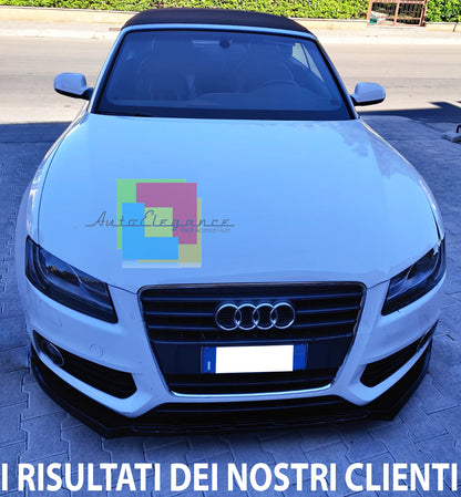 AUDI A5 COUPE SPORTBACK SOTTO PARAURTI ANTERIORE SPOILER ABS NERO SPLITTER AUTOELEGANCERICAMBI