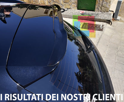 AUDI A3 8V SPORTBACK 2012-2015 SPOILER POSTERIORE TETTO AGGIUNTIVO ALA ABS NERO LUCIDO AUTOELEGANCERICAMBI