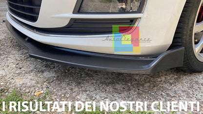 VW GOLF 7.5 & 7 2012-2019 SOTTO PARAURTI ANTERIORE LOOK SPORTIVO ABS NERO