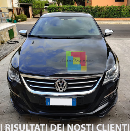 VW PASSAT CC 2008-2012 LAMA SOTTO PARAURTI ANTERIORE ABS NERO SPLITTER
