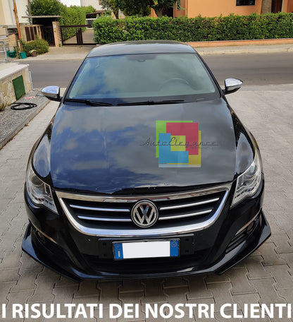 VW PASSAT CC 2008-2012 LABBRO SOTTO PARAURTI ANTERIORE ABS NERO SPLITTER