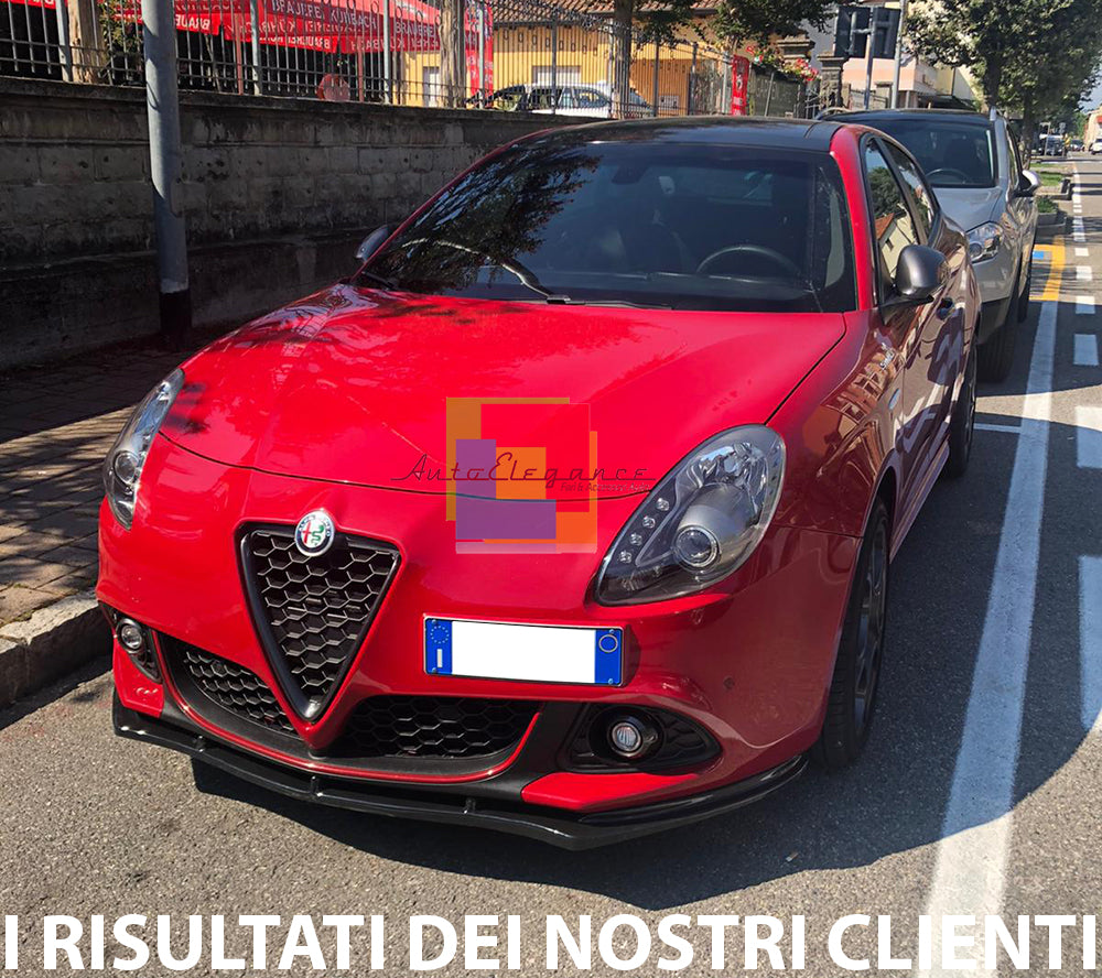 ALFA ROMEO GIULIETTA LIP SPOILER SOTTO PARAURTI ANTERIORE ABS / PLASTIC NERO AUTOELEGANCERICAMBI