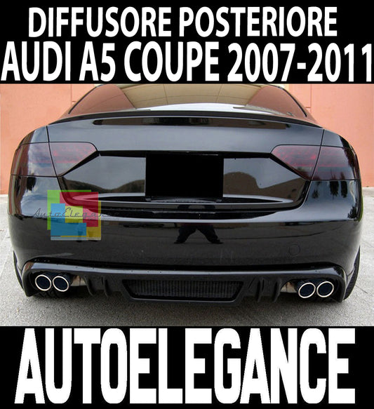 Audi a5 coupe 07-11 diffusore posteriore sport AUTOELEGANCERICAMBI