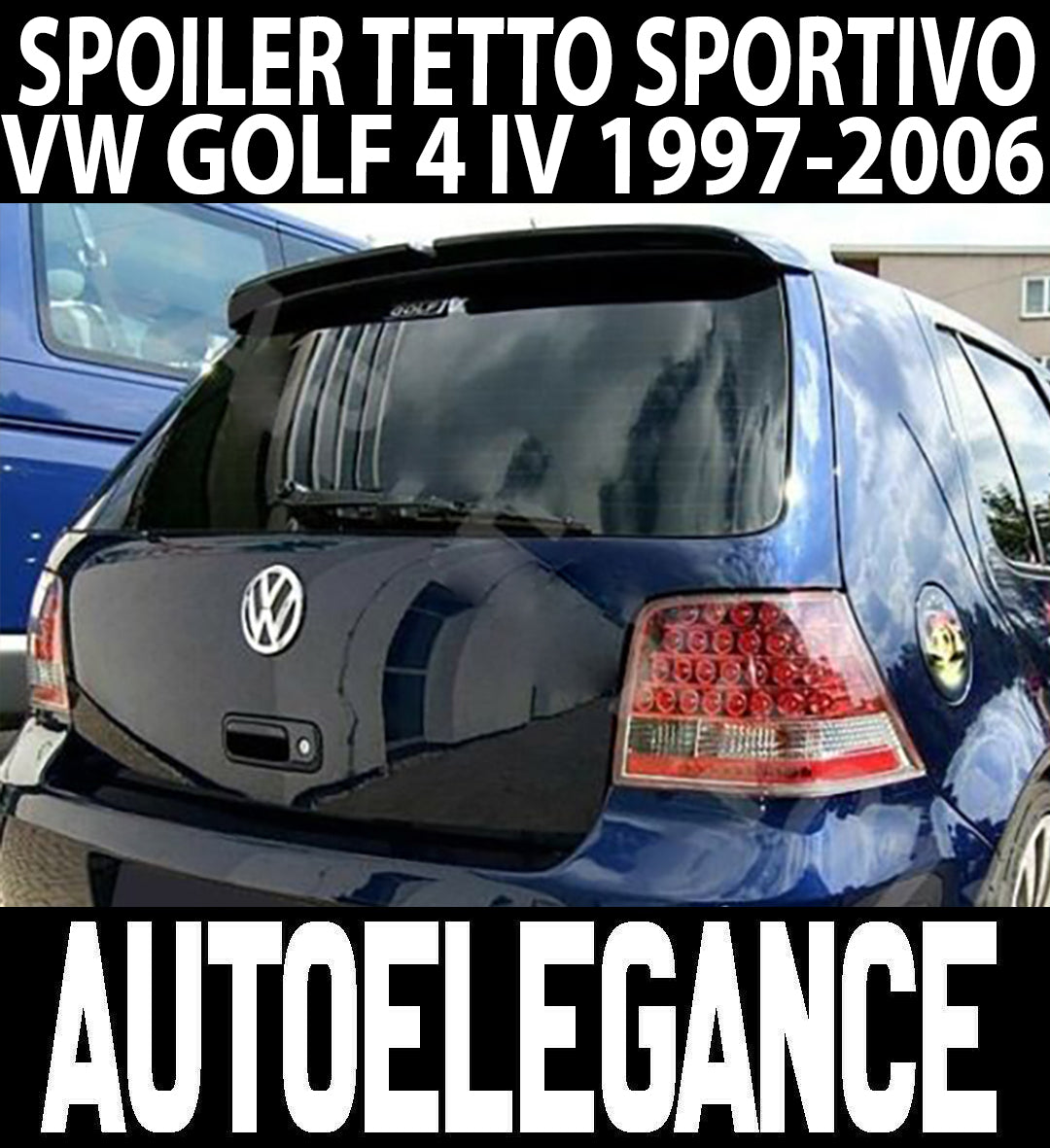 REAR ROOF SPOILER WING VW GOLF 4 IV 1997-2006 WING