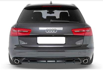 LOOK DIFFUSER S6 RS6 AUDI A6 C7 4G 2011-2014 AVANT SEDAN REAR SPOILER