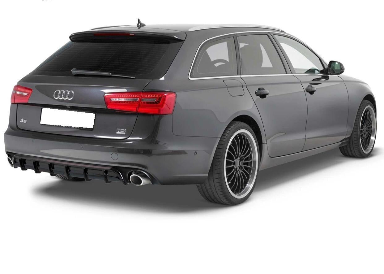 LOOK DIFFUSER S6 RS6 AUDI A6 C7 4G 2011-2014 AVANT SEDAN REAR SPOILER