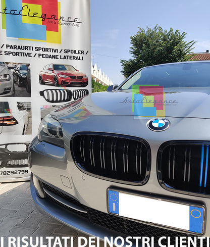 BMW 5 SERIES F10 F11 2010+ DOUBLE STRIPE GRILLES FRONT GRILLES 3 COLORS M