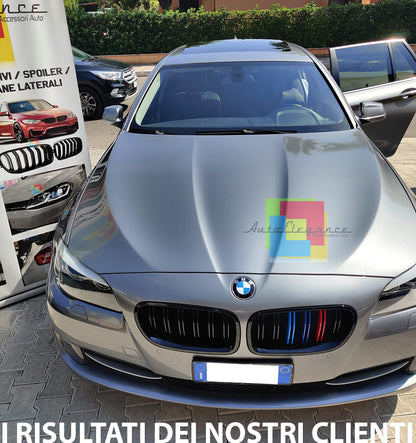 BMW 5 SERIES F10 F11 2010+ DOUBLE STRIPE GRILLES FRONT GRILLES 3 COLORS M