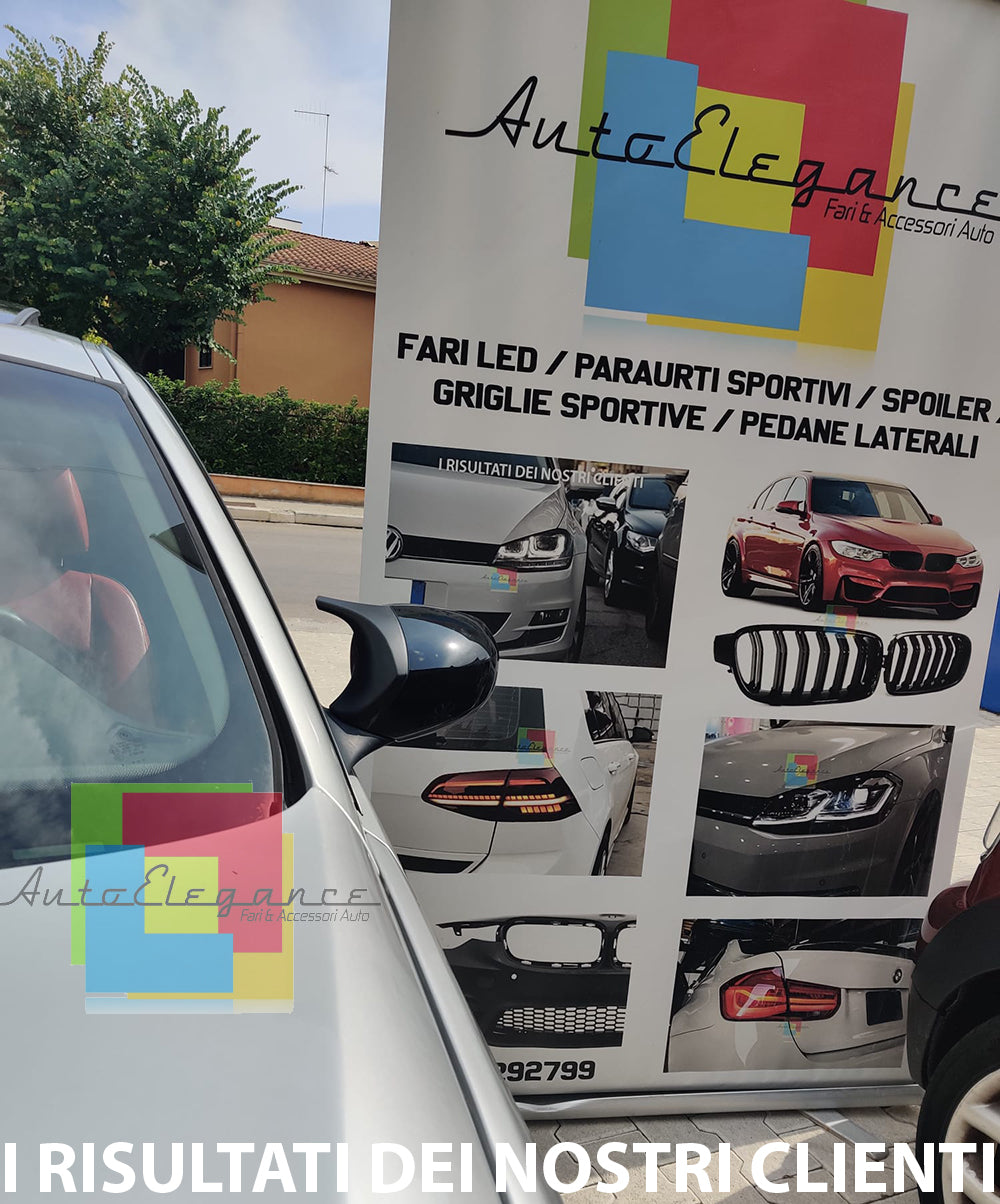 BMW SERIE 3 E92 E92 10-13 SPECCHI SOSTITUTIVI CALOTTE SPECCHIETTI NERO LUCIDO M3 AUTOELEGANCERICAMBI