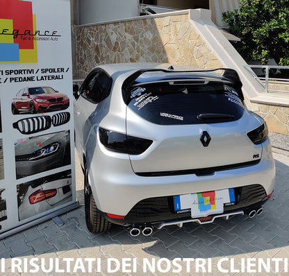 RENAULT CLIO 4 IV 2012-2019 SPOILER POSTERIORE SUL TETTO LOOK SPORTIVO RS