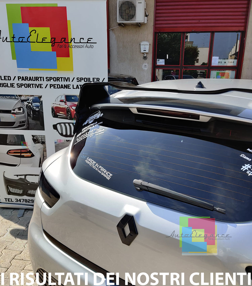 RENAULT CLIO 4 IV 2012-2019 SPOILER POSTERIORE SUL TETTO LOOK SPORTIVO RS