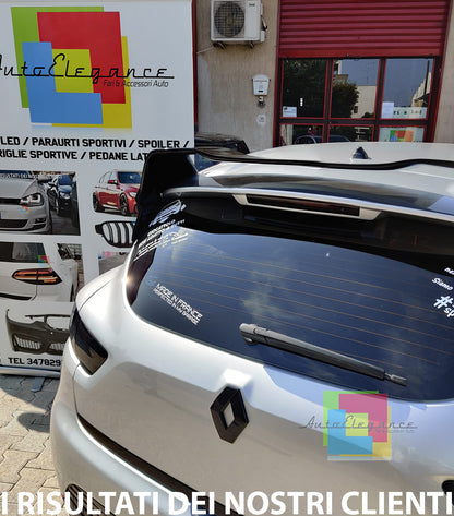 RENAULT CLIO 4 IV 2012-2019 SPOILER POSTERIORE SUL TETTO LOOK SPORTIVO RS