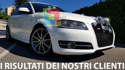 SIDE SKIRTS AUDI A3 8P 2005-2012 SPORTBACK LOOK SLINE UNDER DOOR ABS 