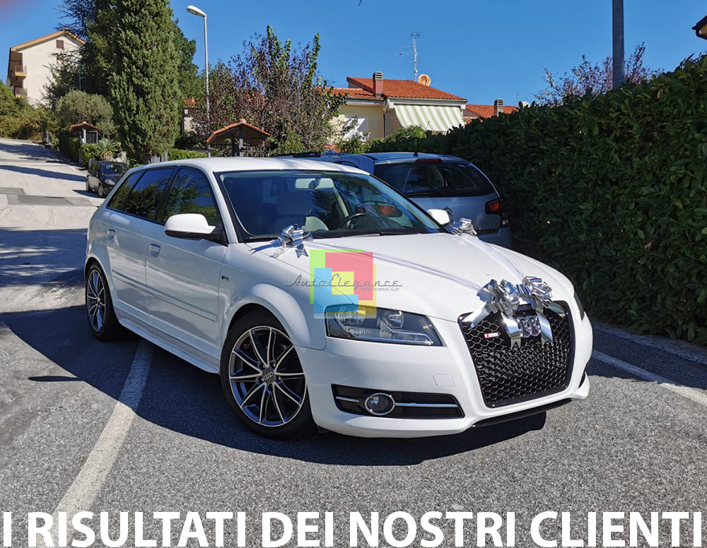 SIDE SKIRTS AUDI A3 8P 2005-2012 SPORTBACK LOOK SLINE UNDER DOOR ABS 