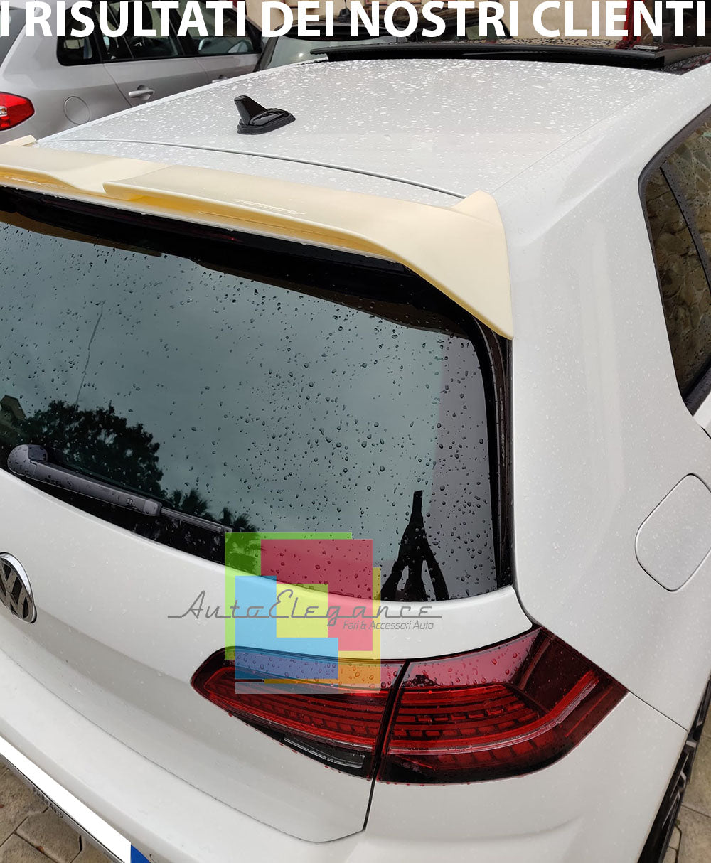 VW GOLF 7.5 VII 2016-2020 SPOILER SUL TETTO POSTERIORE LOOK RLINE TUNING