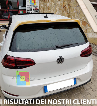 VW GOLF 7.5 VII 2016-2020 SPOILER SUL TETTO POSTERIORE LOOK RLINE TUNING